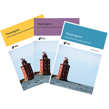 Planprogram ikon firkant